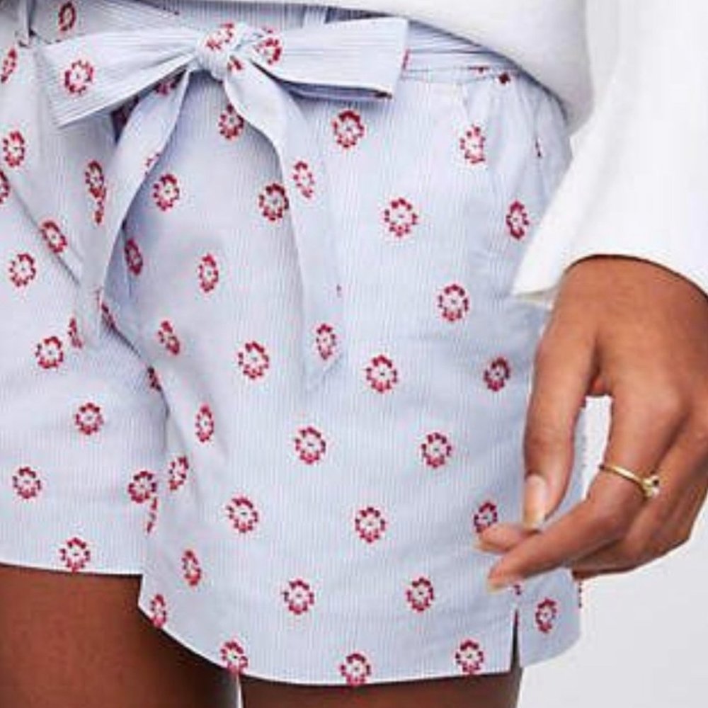 Ann Taylor Loft Sun Dot Shorts